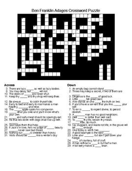 Adage crossword clue - The Crossword Solver found 30 answers to "familiar adage", 6 letters crossword clue. The Crossword Solver finds answers to classic crosswords and cryptic crossword puzzles. Enter the length or pattern for better results. Click the answer to find similar crossword clues . Enter a Crossword Clue.
